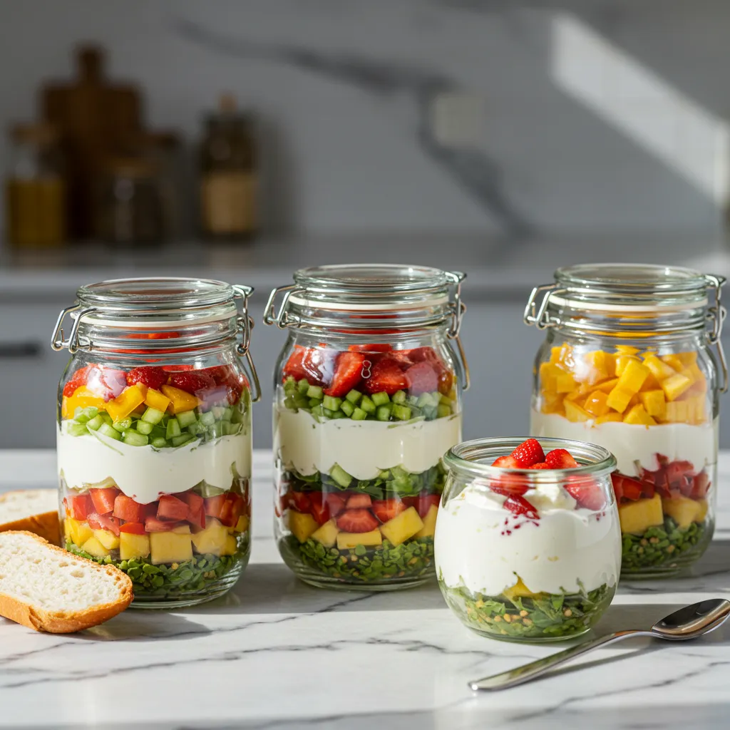 no-cook fresh summer meal prep recipes