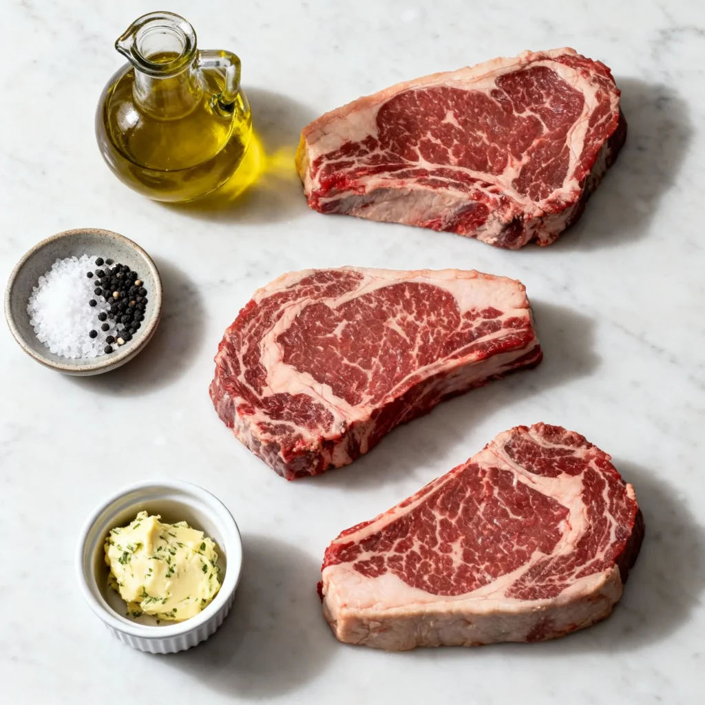 Essential ingredients for oven baked steak resultat